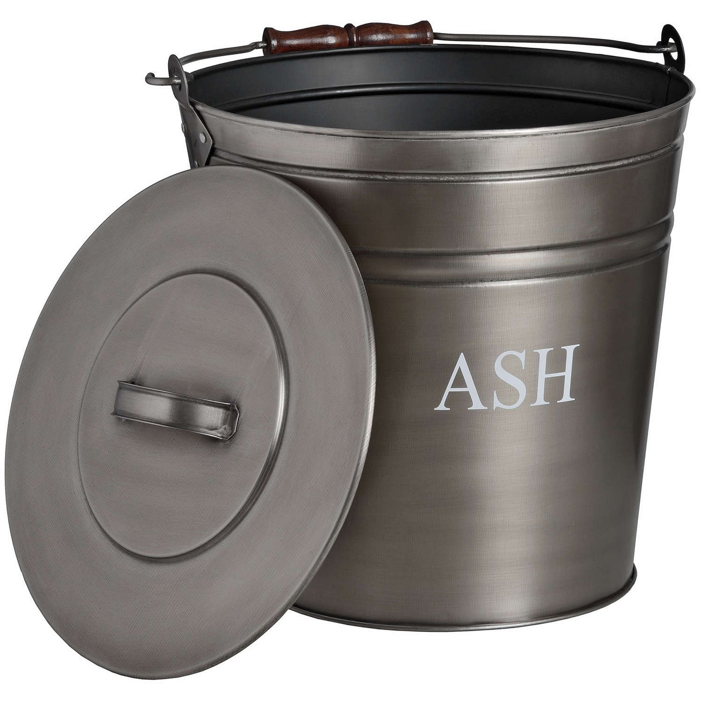 Antique Pewter Ash Bucket