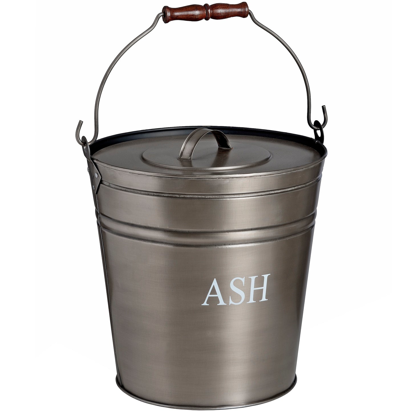 Antique Pewter Ash Bucket