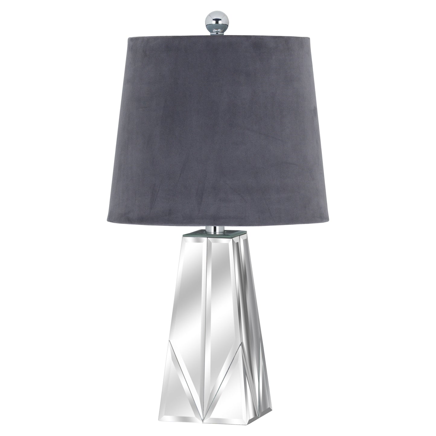 Barnaby Bevelled Mirrored Table Lamp