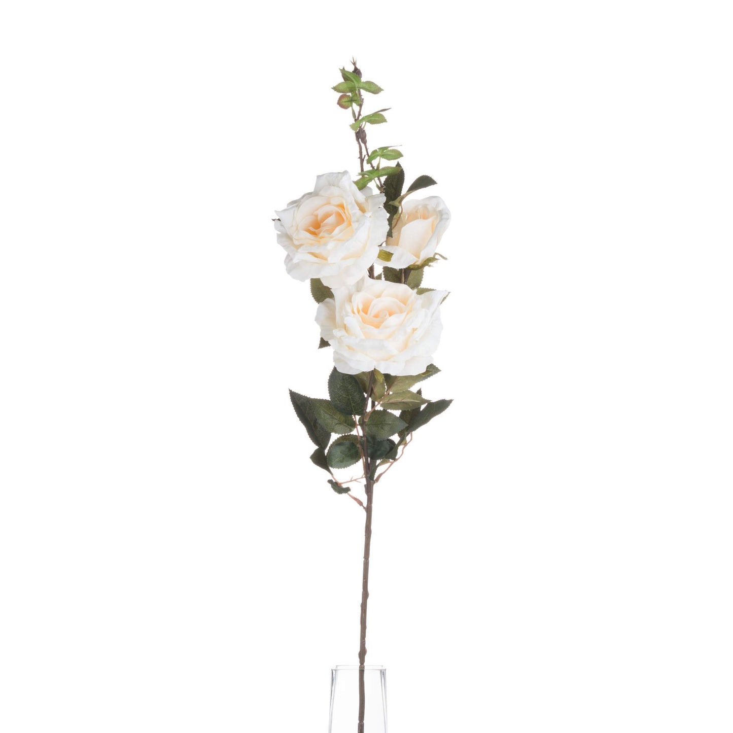 Autumn White Rose Spray