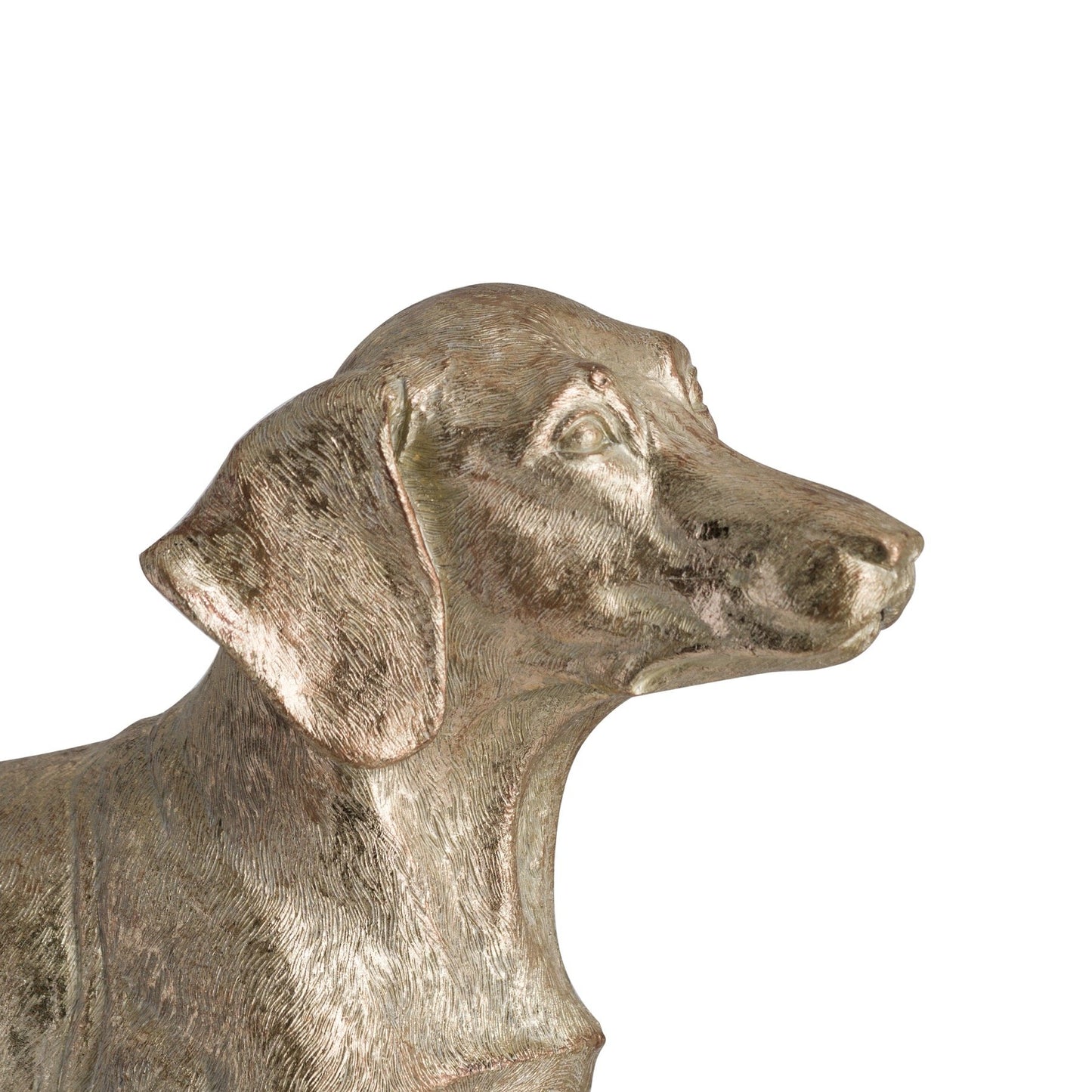 Bert The Dachshund Metallic Ornament