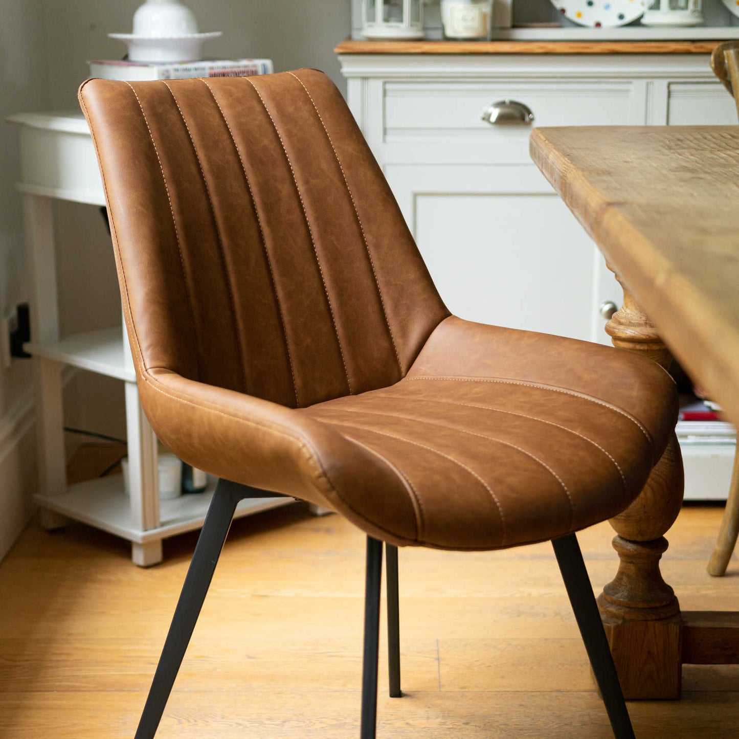 Malmo Tan Dining Chair