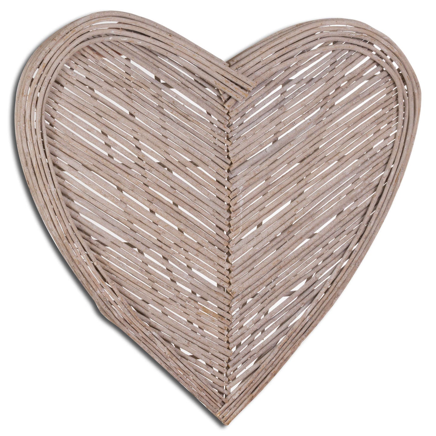 Large Heart Wicker Wall Art