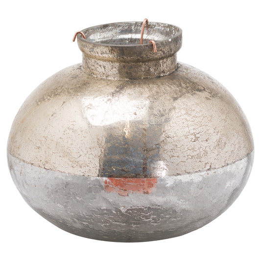 Large Silverlust Bulbus Candle Holder