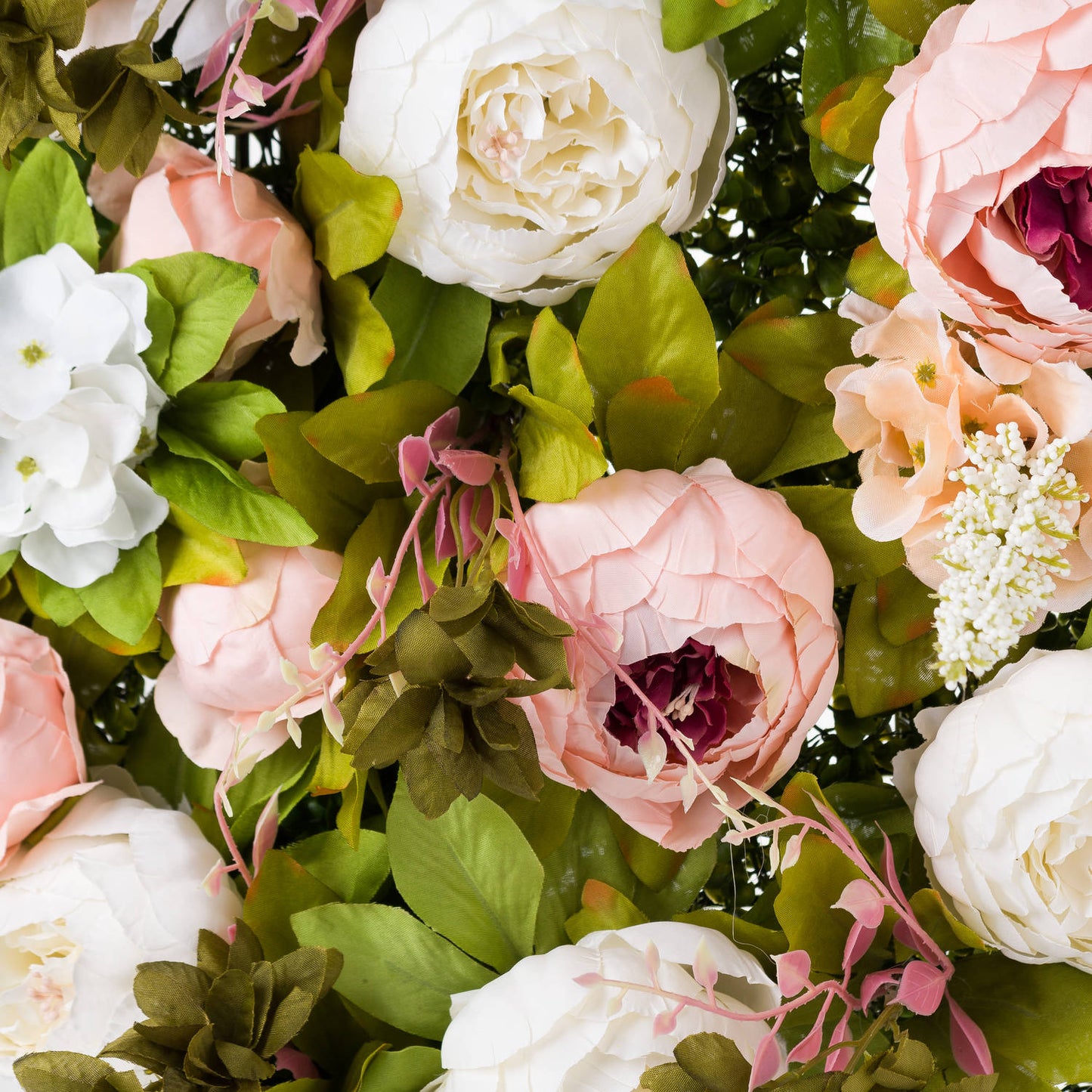 Peony Flower Wall