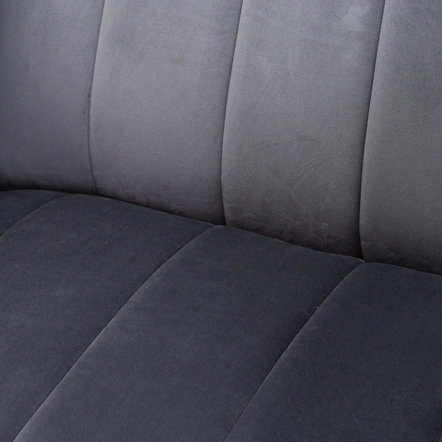 Emperor Grey Velvet Arm Chair