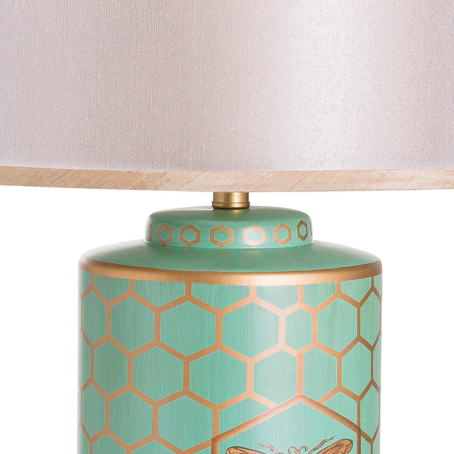 Harley Bee Table Lamp With Double Layer Shade