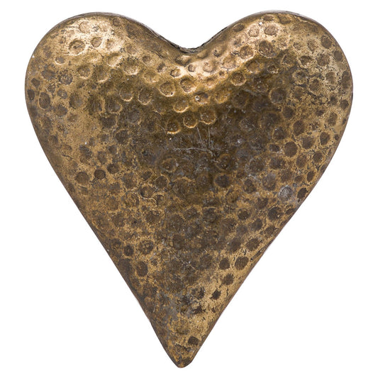 Evi Antique Bronze Large Heart