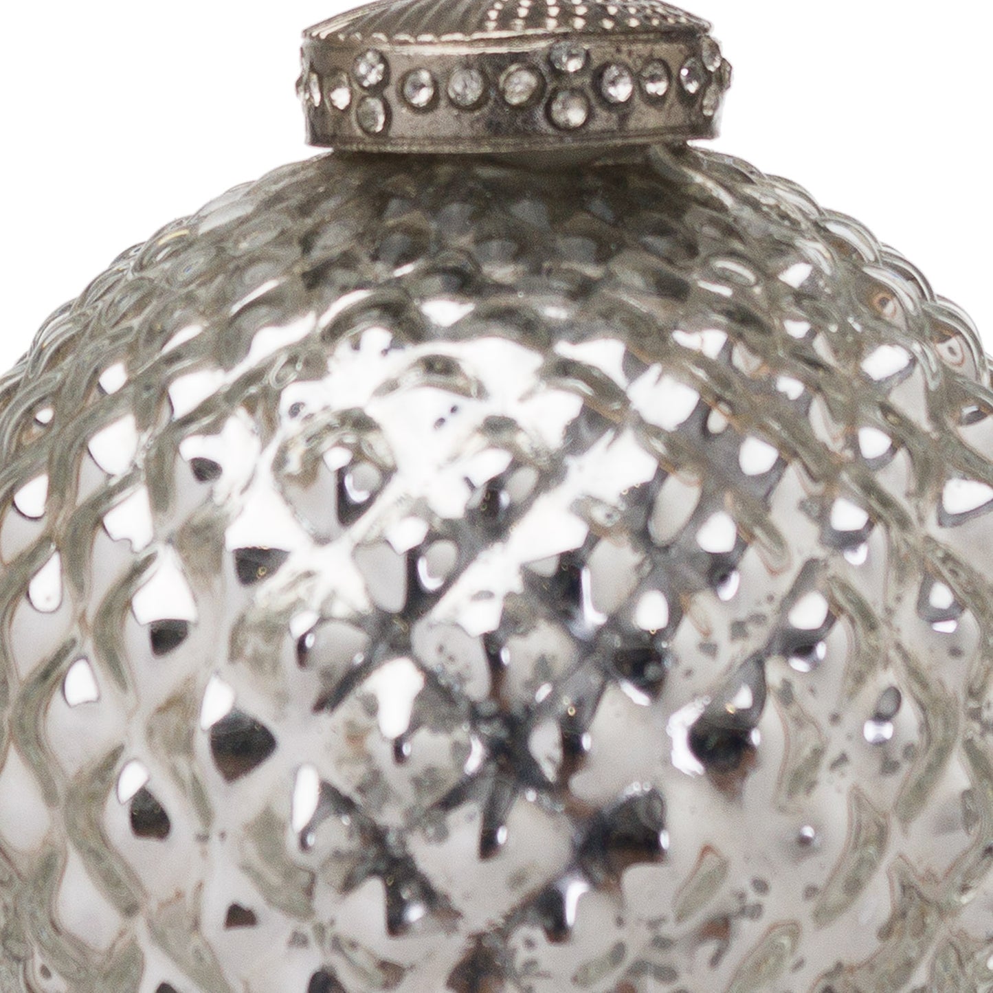 The Noel Collection Silver Christmas Bauble