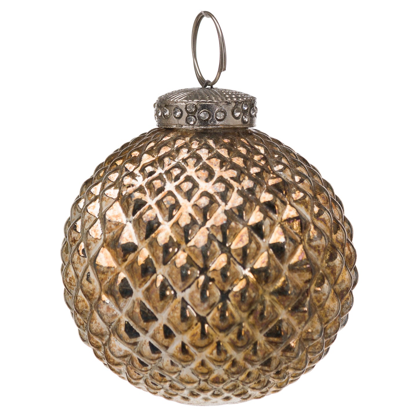 The Noel Collection Burnished  Christmas Bauble