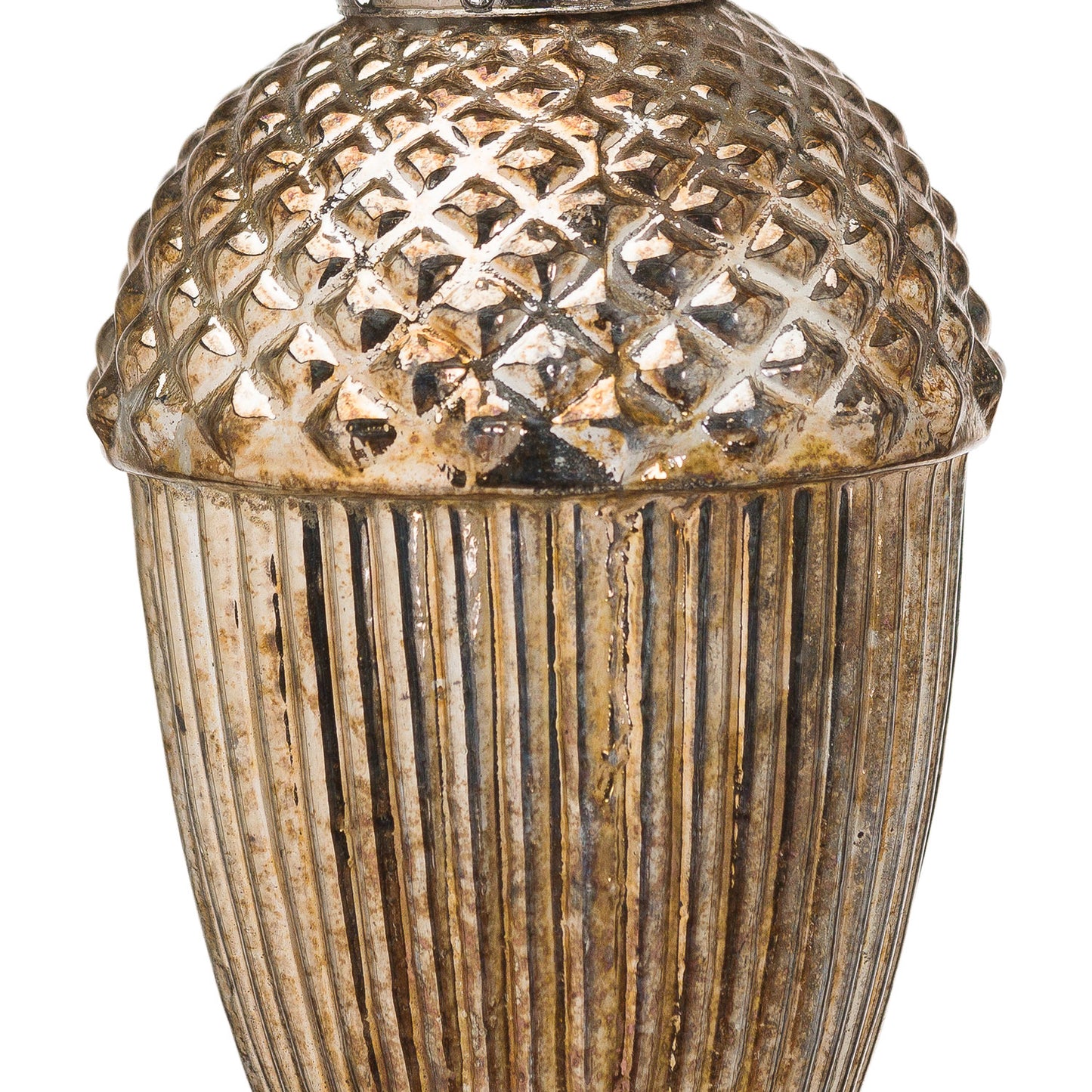 The Noel Collection Large Burnished Acorn Decoration