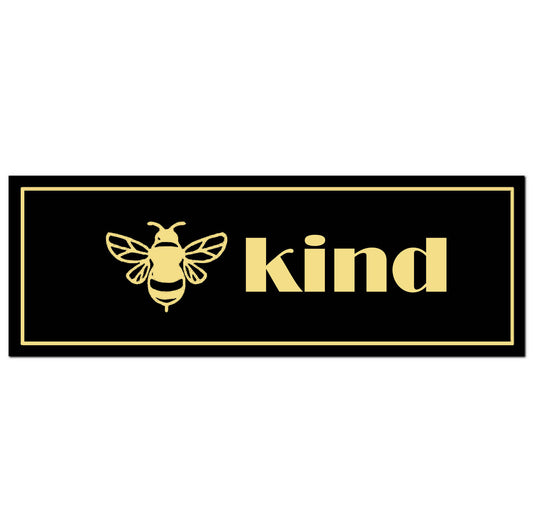 Be Kind Metallic Plaque