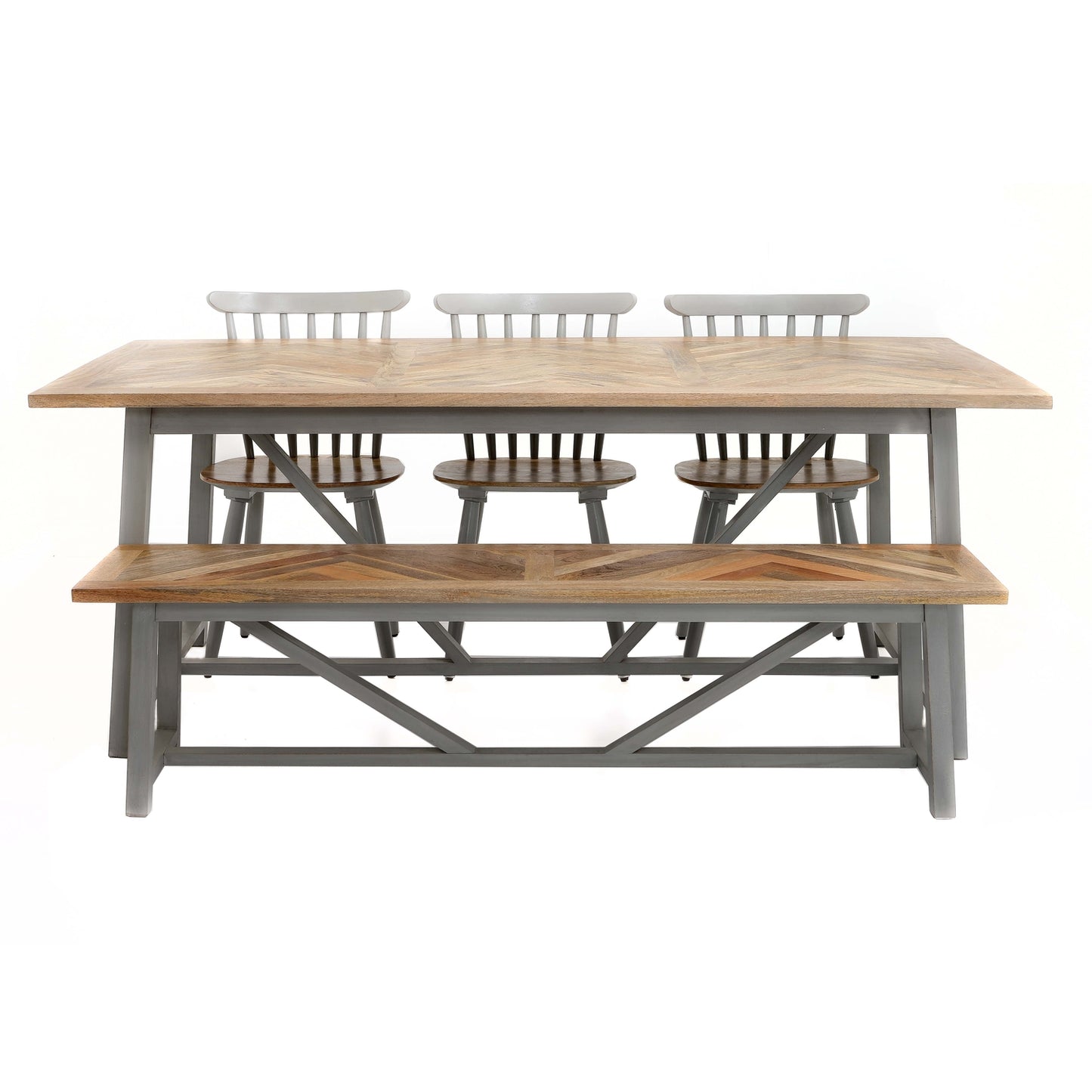 Nordic Grey Collection Dining Table