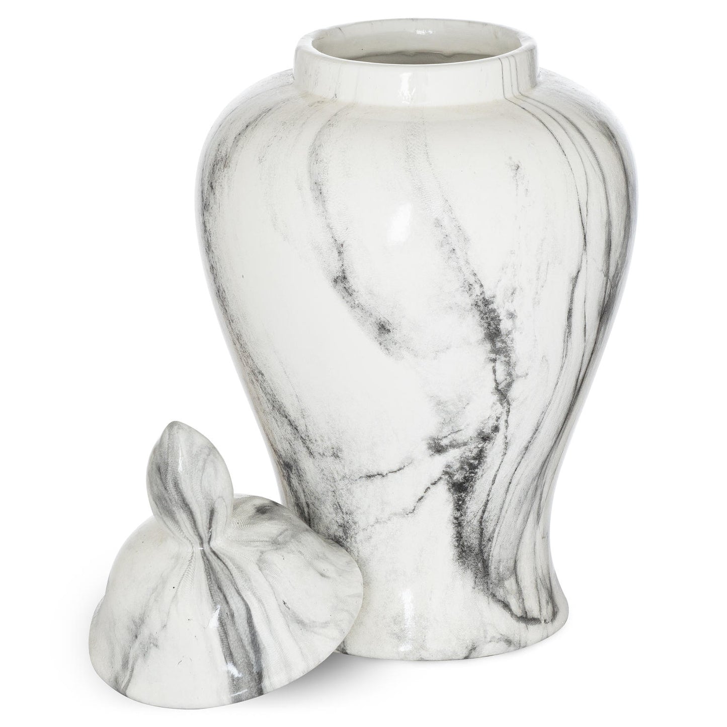 Marble Ginger Jar