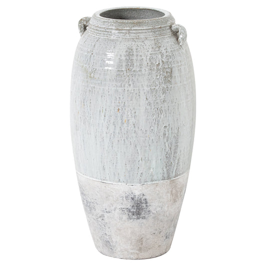 Large Ceramic Dipped Amphora Vase