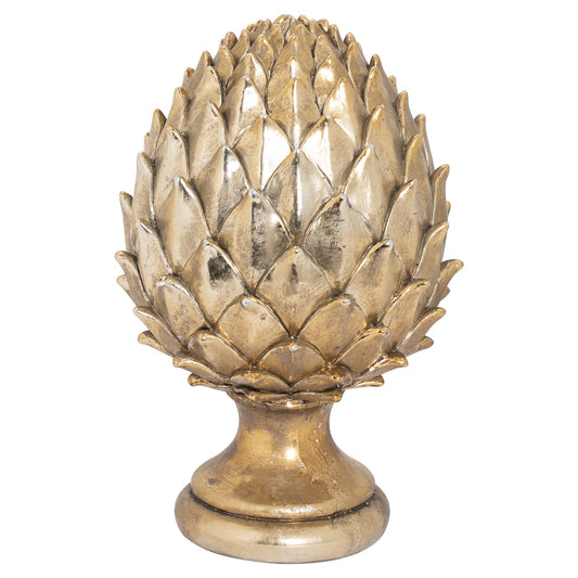 Large Gold Pinecone Finial