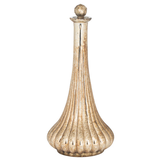 The Noel Collection Burnished Elle Decorative Decanter