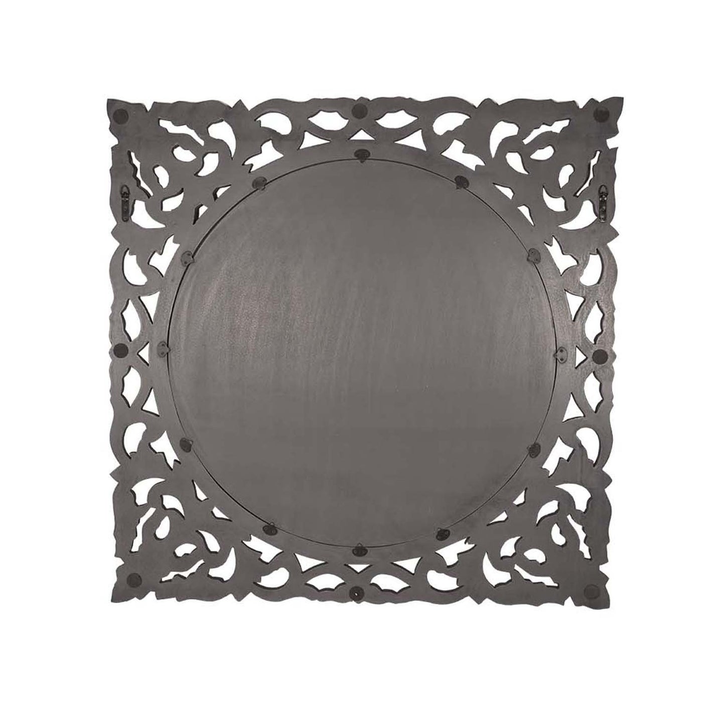 Hand Carved Louis Metallic Large Wall Mirror