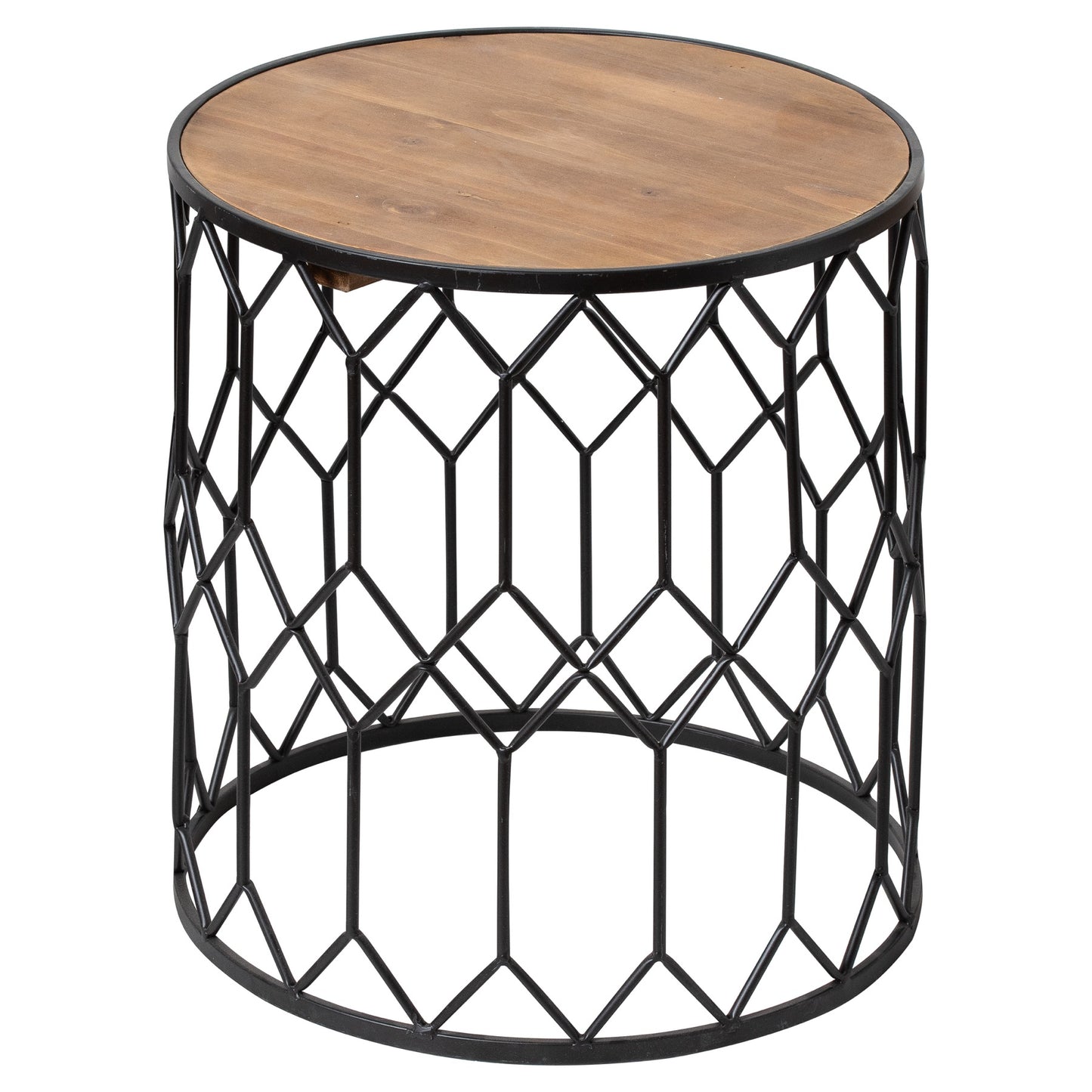 Set Of Three Honeycomb Side Tables