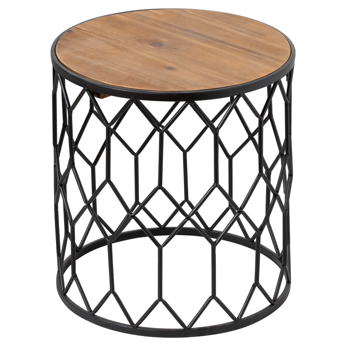 Set Of Three Honeycomb Side Tables