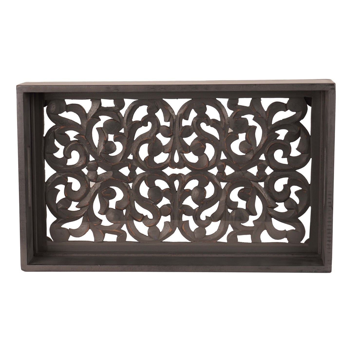 Rectangular Carved Louis Tray