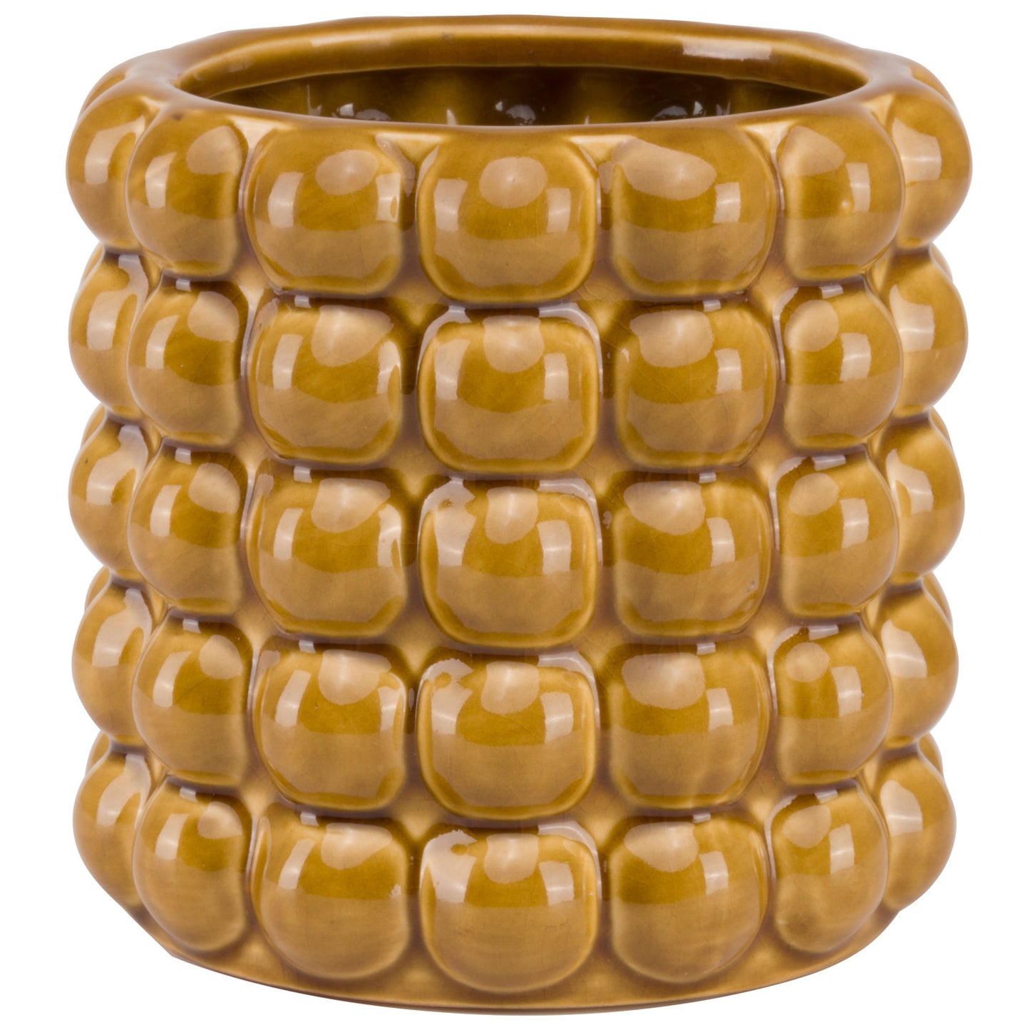 Seville Collection Ochre Bubble Vase