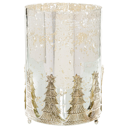 The Noel Collection Large Christmas Tree Candle Holder