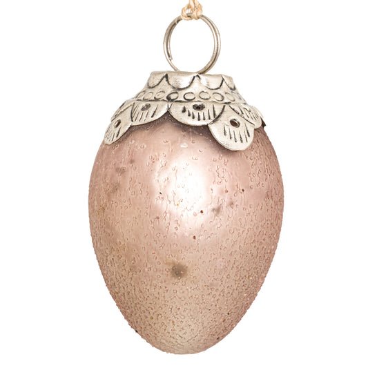 The Noel Collection Venus Small Oval Crested Bauble