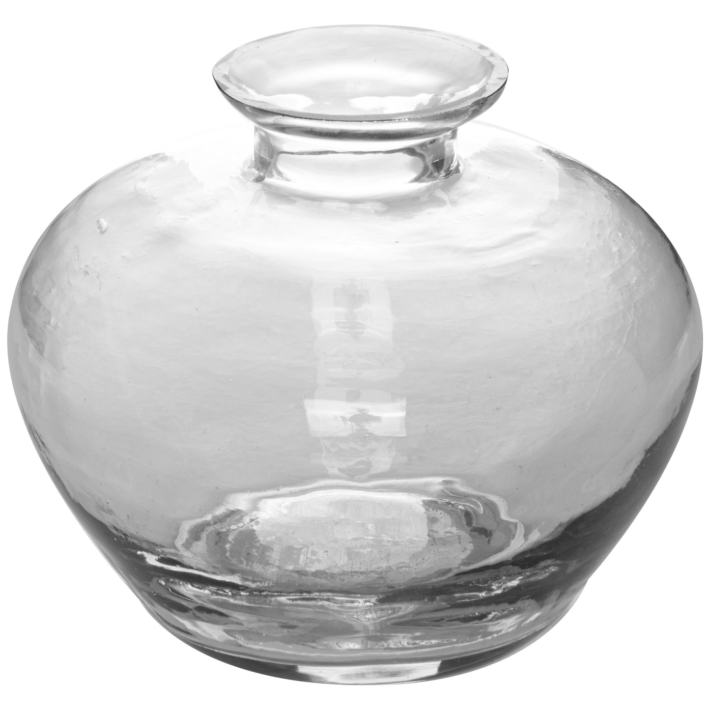 Clear Glass Small Bud Stem Vase