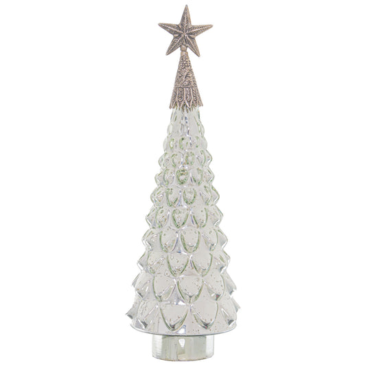 Noel Collection Textured Star Topped Decorative Tree