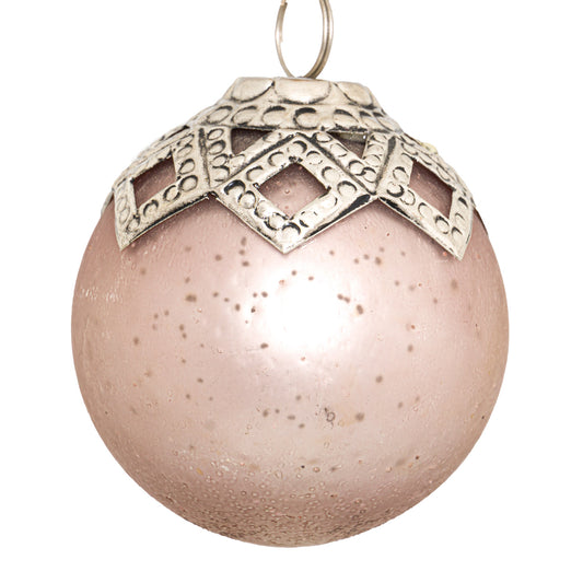 The Noel Collection Venus Diamond Crested Small Bauble