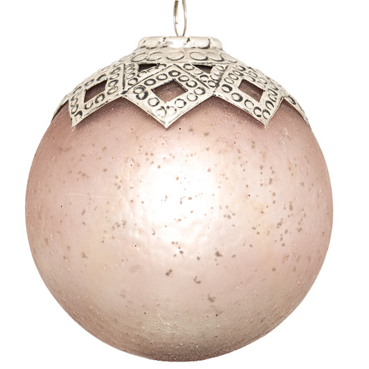 The Noel Collection Venus Diamond Crested Medium Bauble