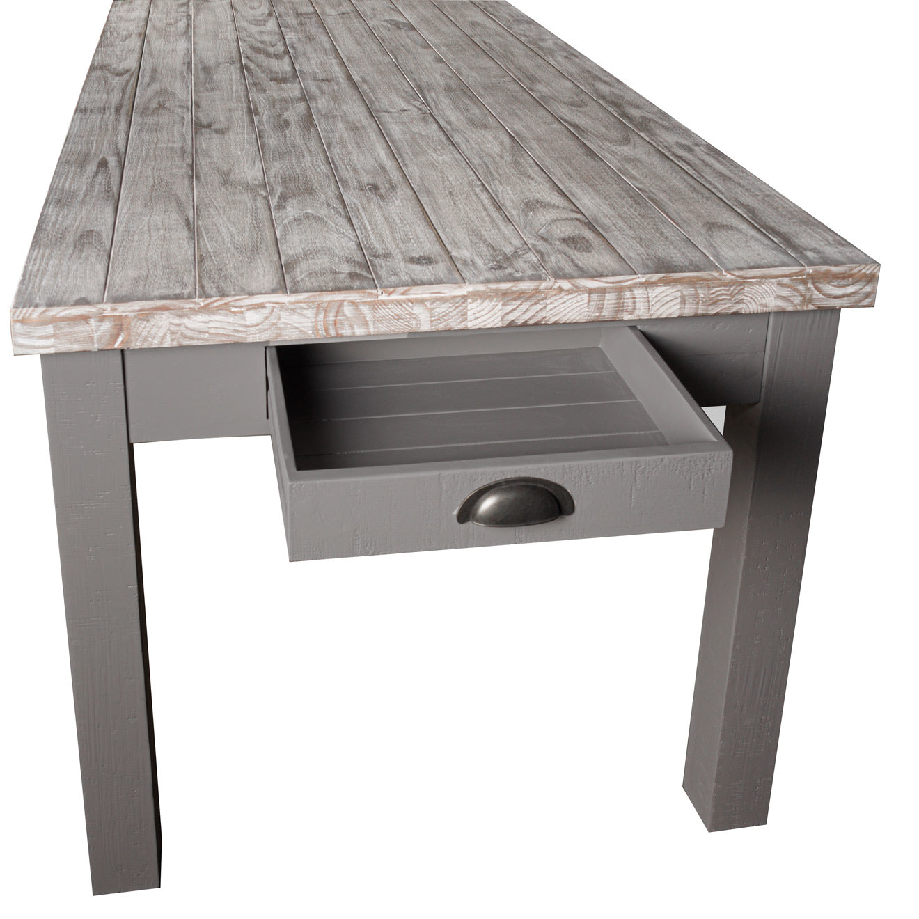 The Oxley Collection Dining Table With  Two Drawers