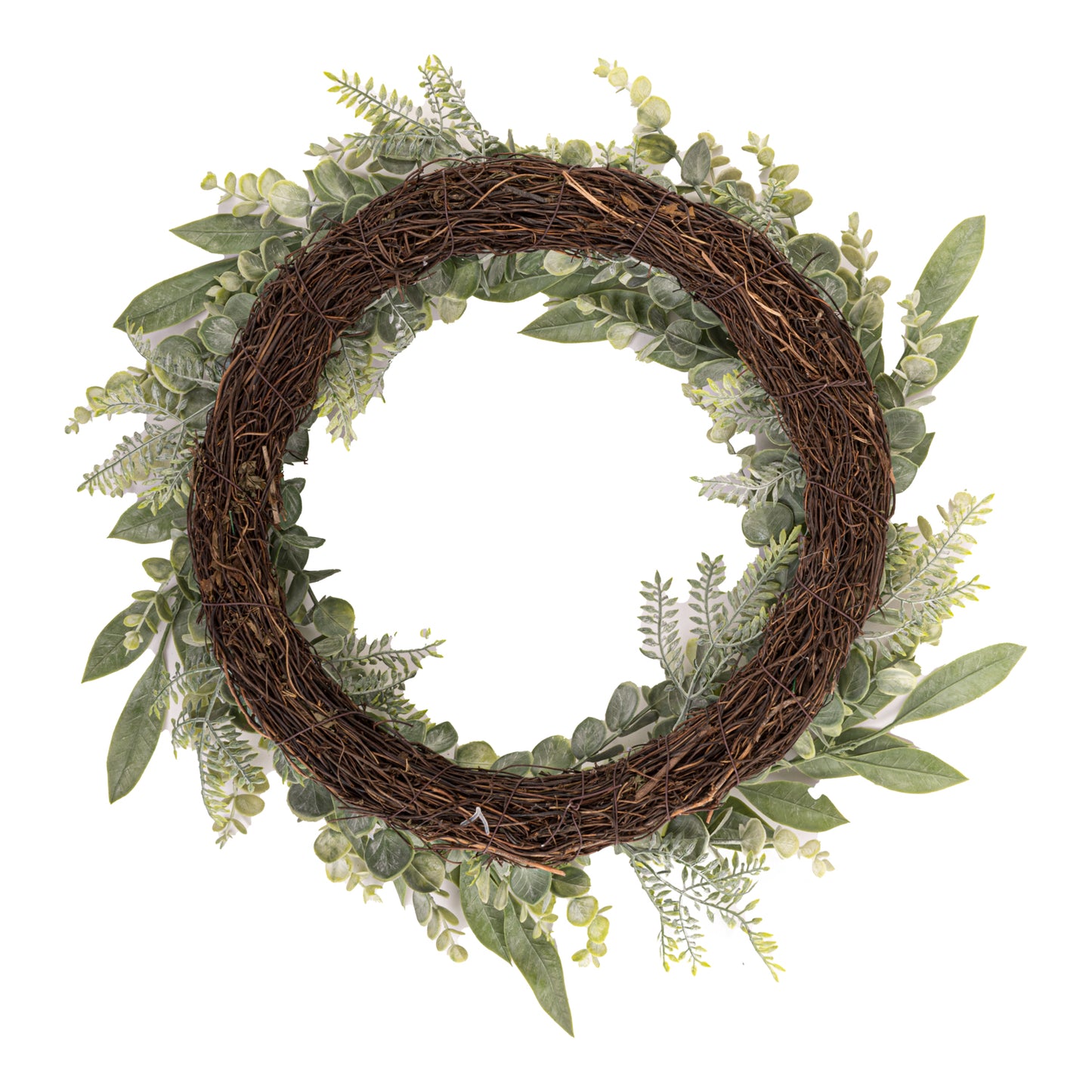 Ruscus And Eucalyptus Christmas  Wreath