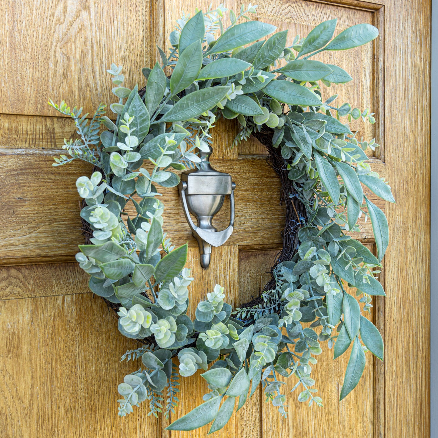 Ruscus And Eucalyptus Christmas  Wreath